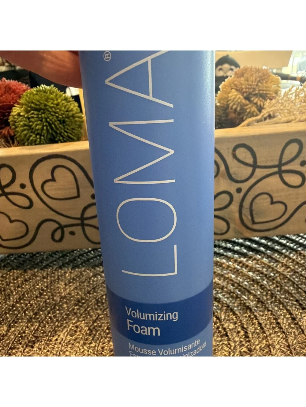 Loma Volumizing Foam 8oz  Humidity Resistant, Seal & protects color treated hair